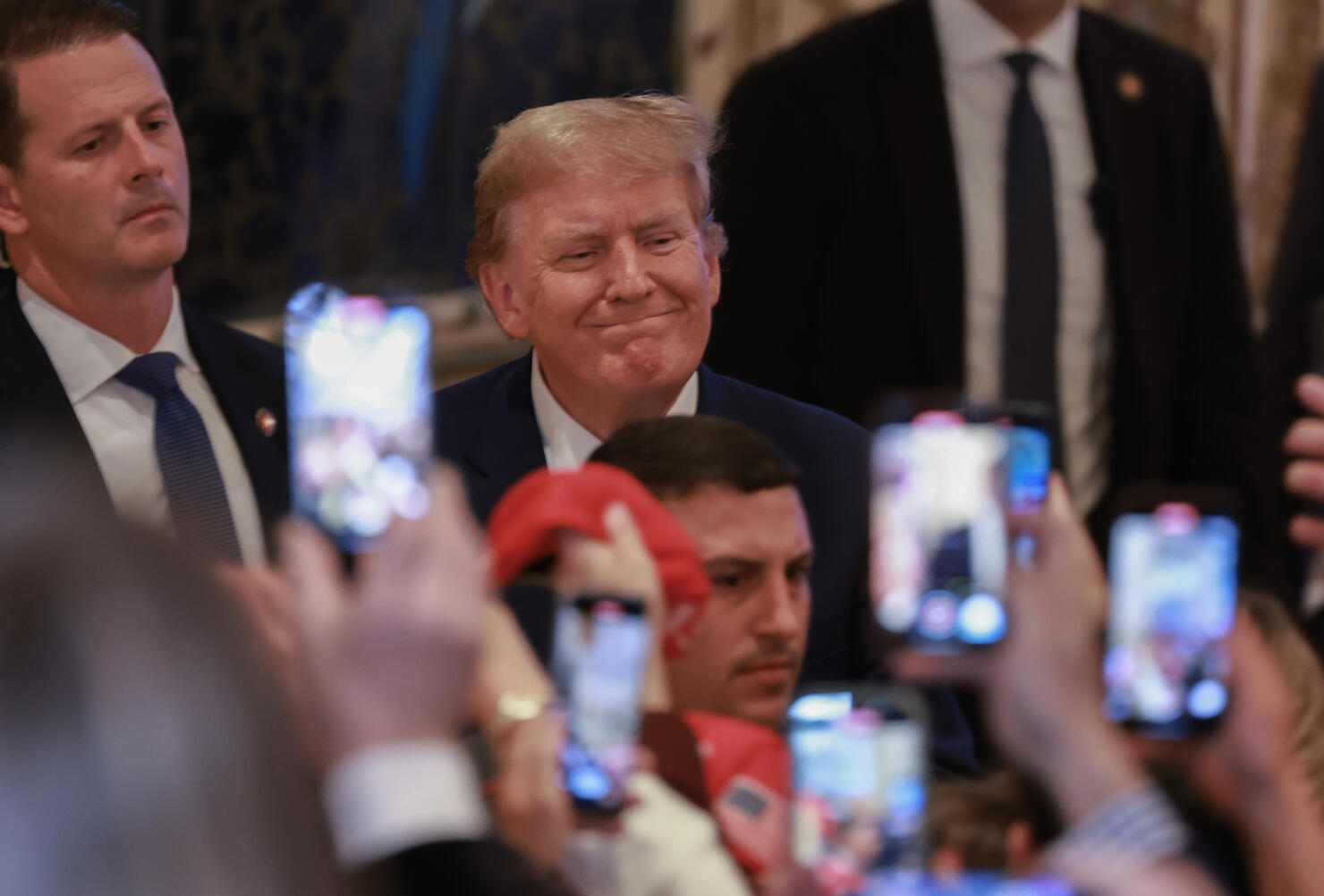 Former President Trump Holds Super Tuesday Election Night Event At Mar-A-Lago