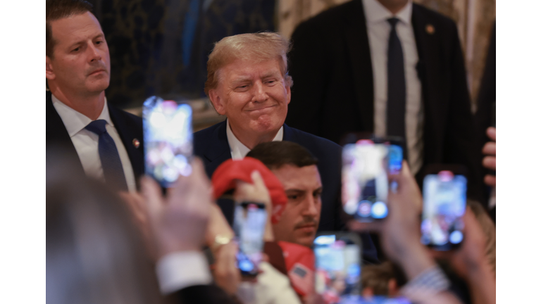 Former President Trump Holds Super Tuesday Election Night Event At Mar-A-Lago