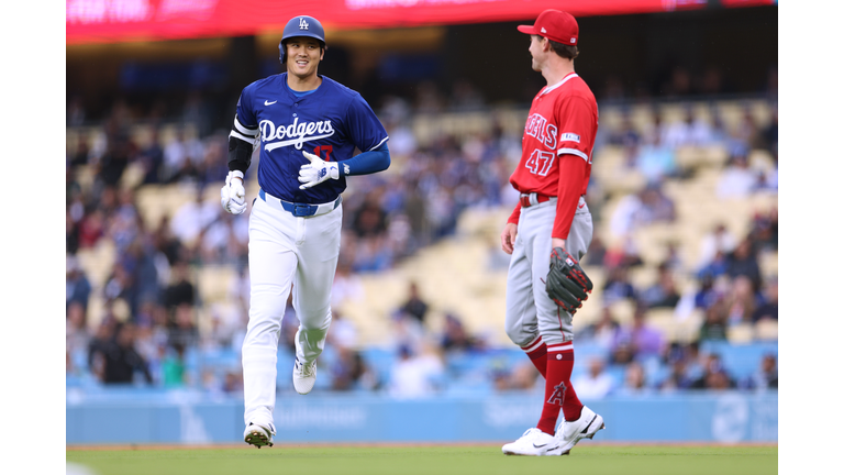 Los Angeles Angels v Los Angeles Dodgers