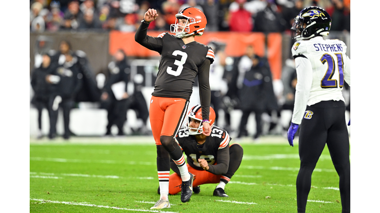 Baltimore Ravens v Cleveland Browns