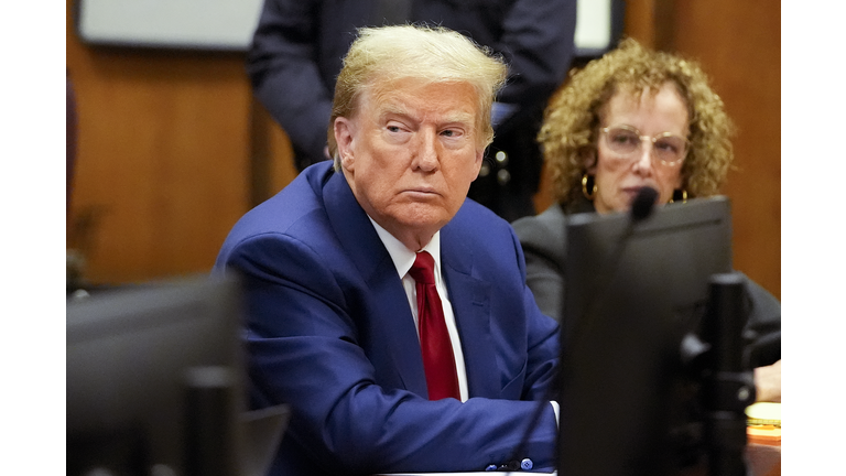 Former President Donald Trump Attends Pre-Trial Hearing In New York Hush Money Case