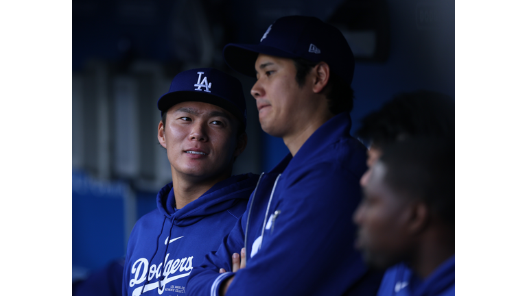 Los Angeles Angels v Los Angeles Dodgers