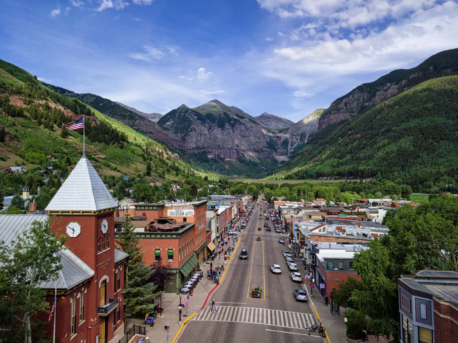 Summer View Telluride