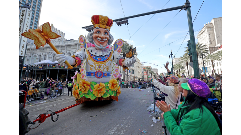 New Orleans Holds Annual Mardi Gras Celebration