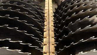 4-FT Runaway Saw Blade Misses Man By Seconds