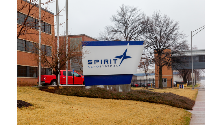 Spirit Aerosystems facility in Wichita, Kansas, USA.