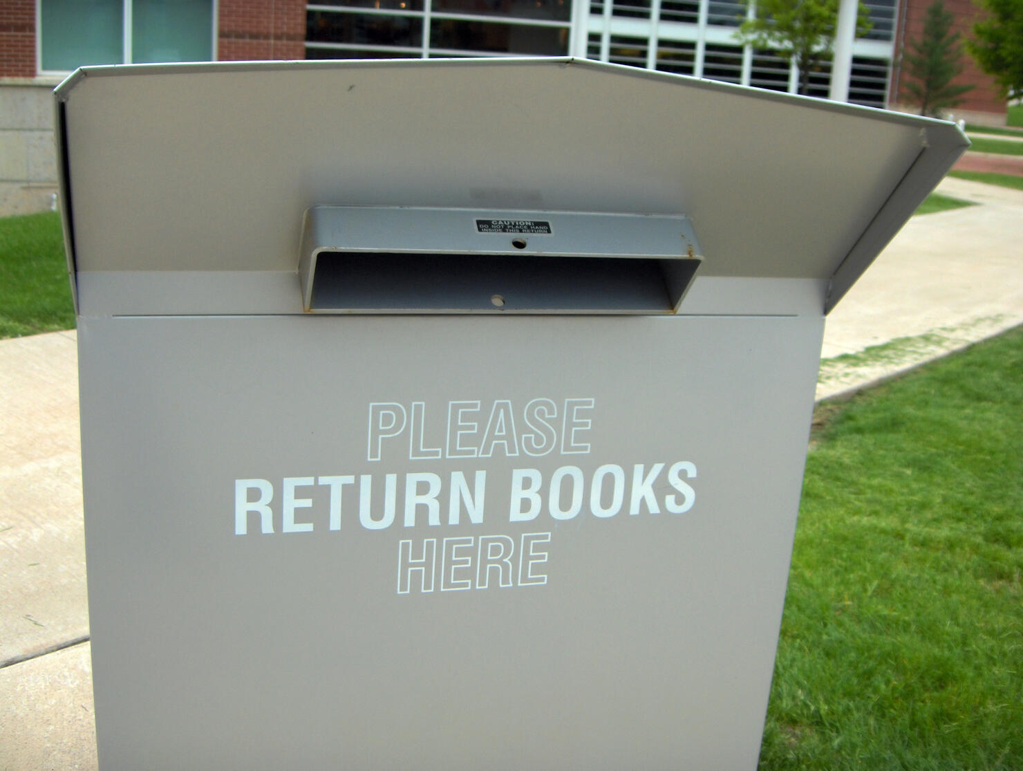 Library Book Return Drop