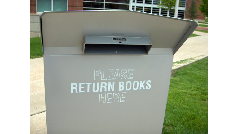 Library Book Return Drop