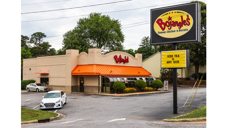 Bojangles storefront & sign