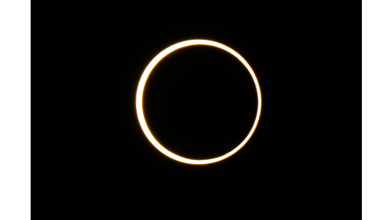 Annular Solar Eclipse Passes Over The United States