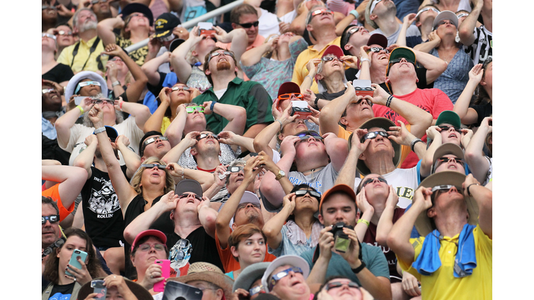 Solar Eclipse Visible Across Swath Of U.S.