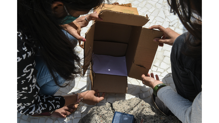 INDIA-ASTRONOMY-ECLIPSE