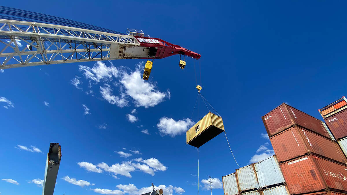 Crews Begin Removing Containers From Cargo Ship That Destroyed Key 