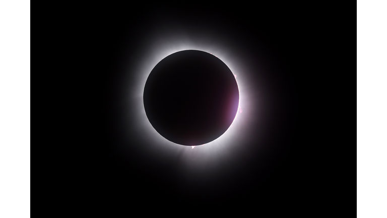 Eclipse Passes Over North America