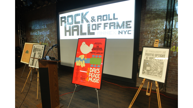 Rock & Roll Hall Of Fame Annex Celebrates Woodstock's 40th Anniversary