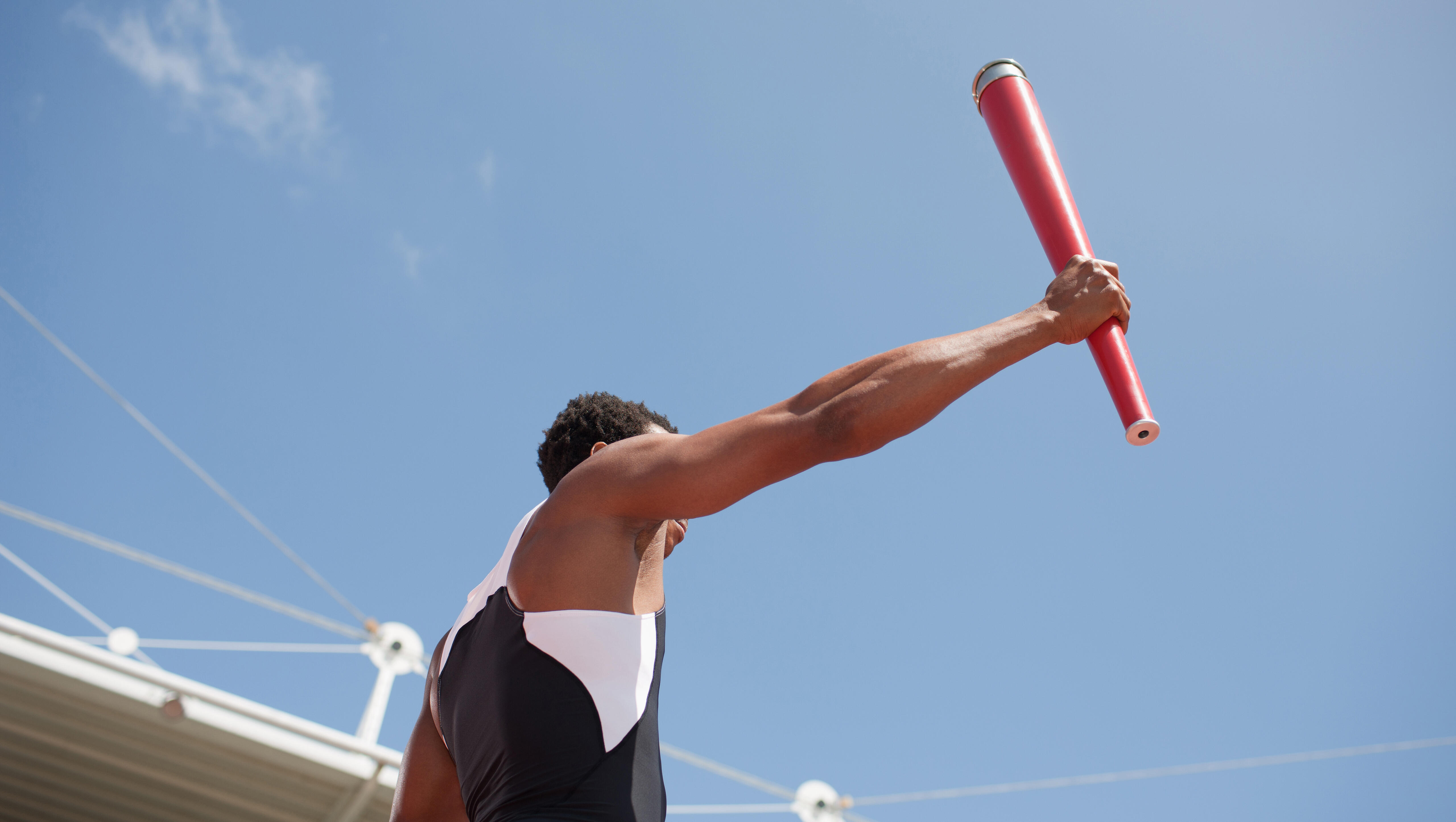 Runner's Junk Falls Out During Race 