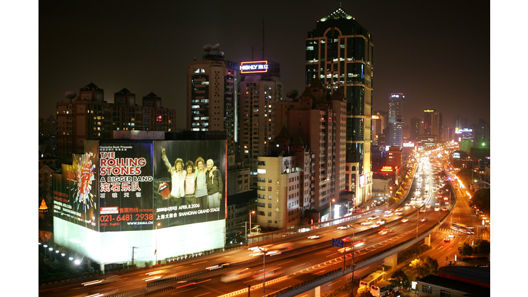 Shanghai Promote The Rolling Stones' Concert