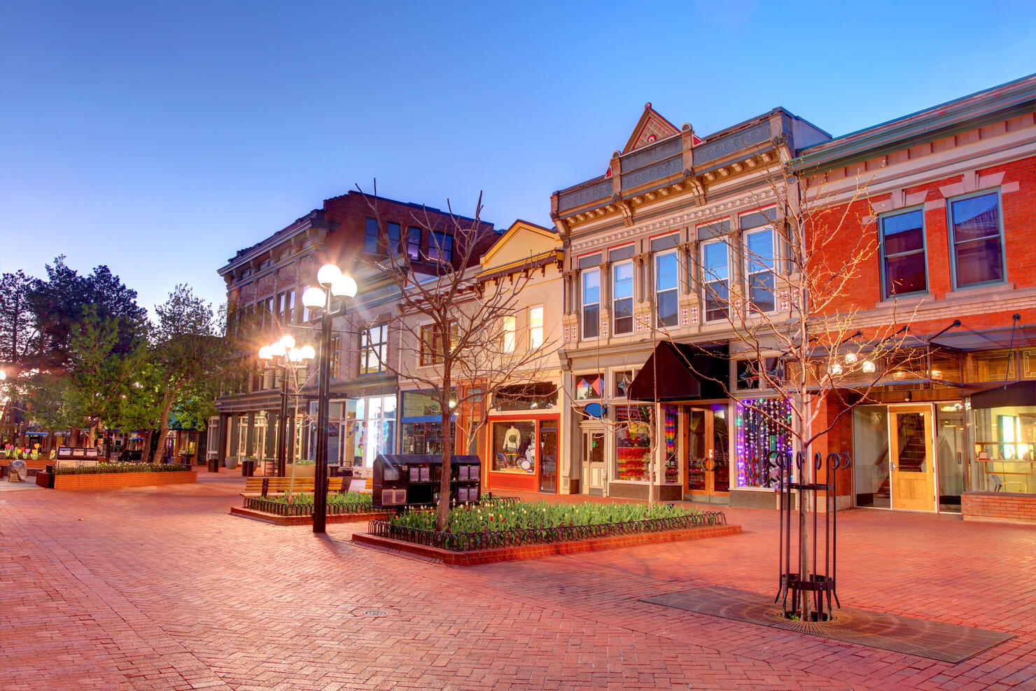 Pearl Street in Downtown Boulder