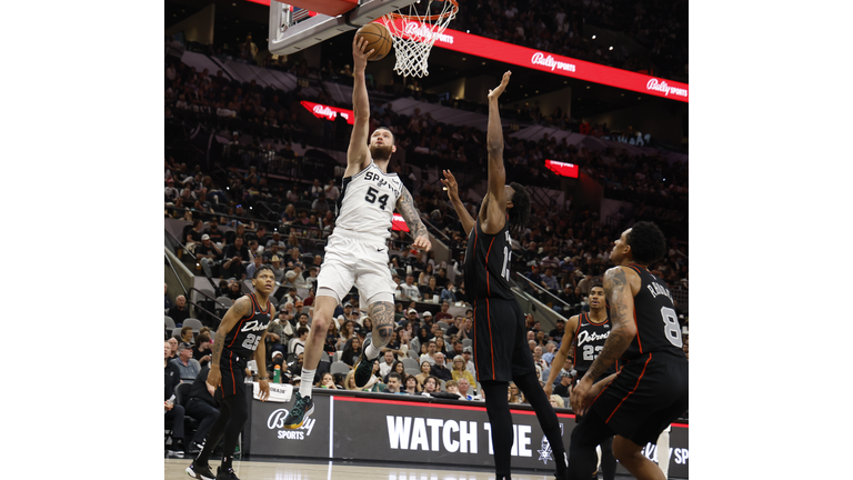 Detroit Pistons v San Antonio Spurs