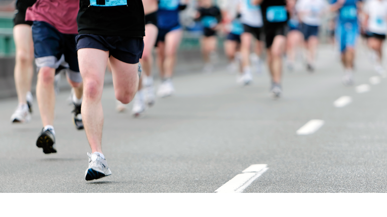 marathon runners