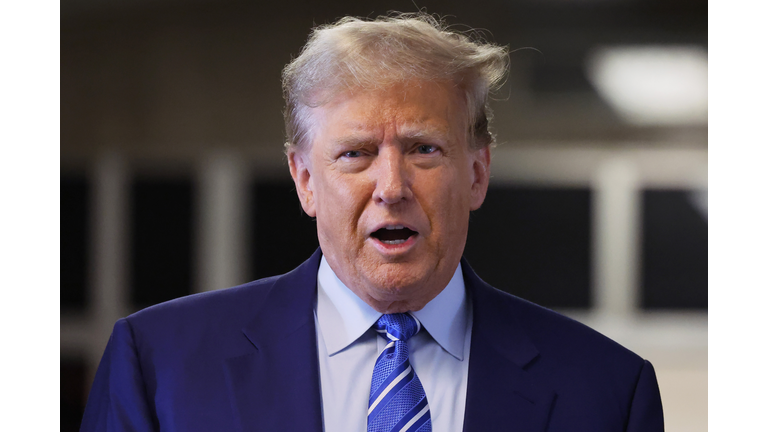 Jury Selection Continues In Former President Donald Trump's New York Hush Money Trial