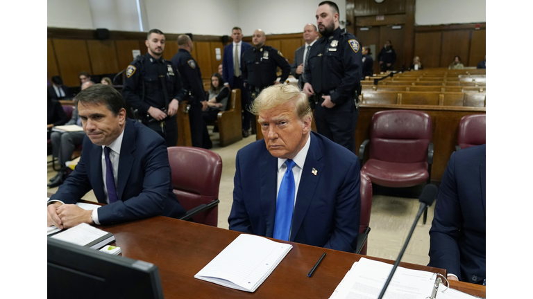 Jury Selection Continues In Former President Donald Trump's New York Hush Money Trial