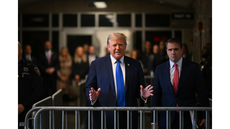 Opening Statements Begin In Former President Donald Trump's New York Hush Money Trial