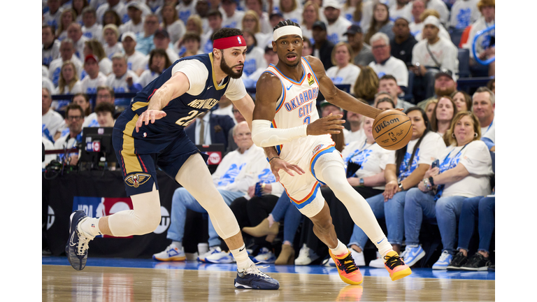 New Orleans Pelicans v Oklahoma City Thunder - Game One