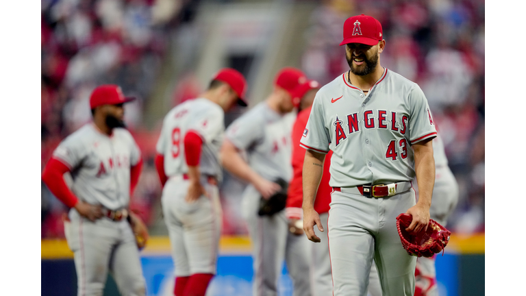 Los Angeles Angels v Cincinnati Reds