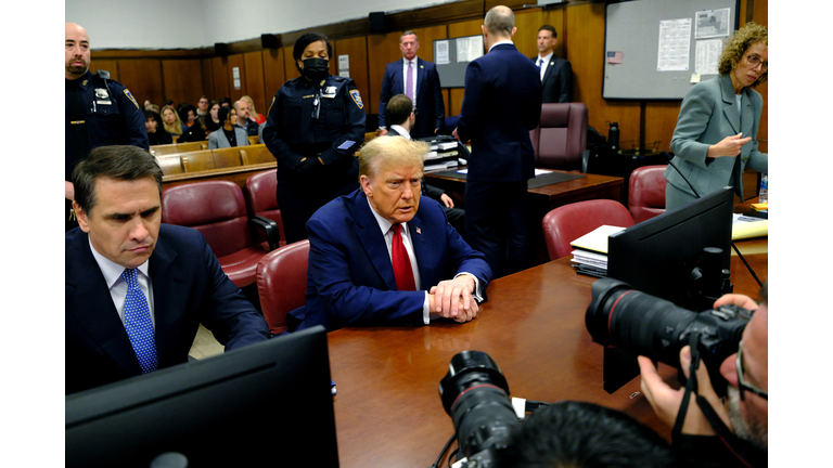 Former President Donald Trump's Hush Money Trial Continues In New York