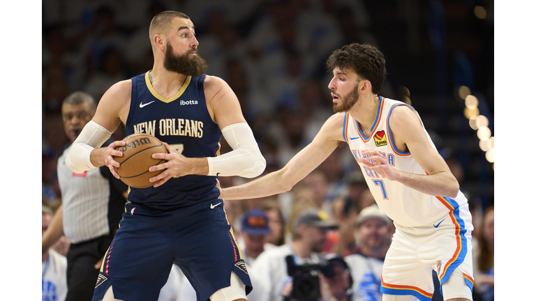 New Orleans Pelicans v Oklahoma City Thunder - Game One