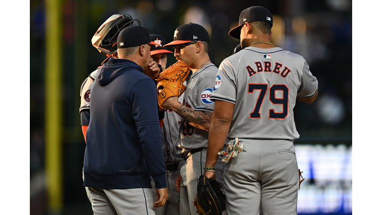 Houston Astros v Chicago Cubs