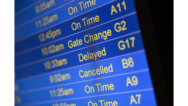 Cancelled flights due to weather