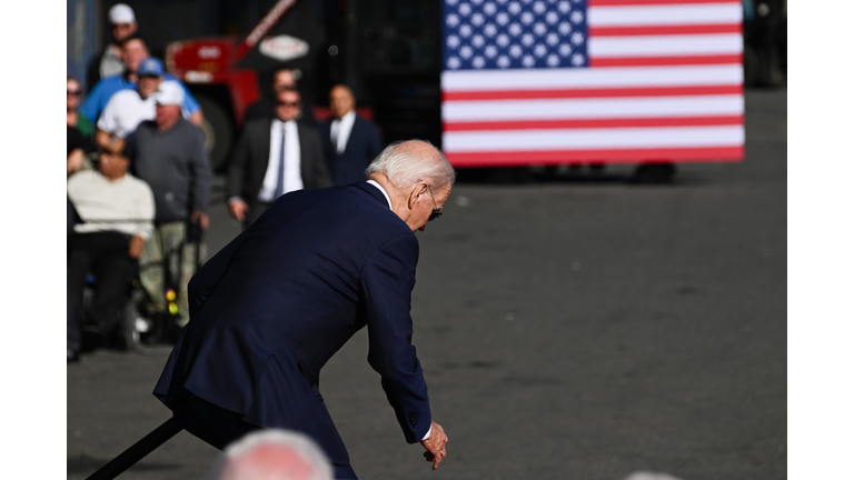 President Biden Delivers Remarks In Philadelphia On The Economy