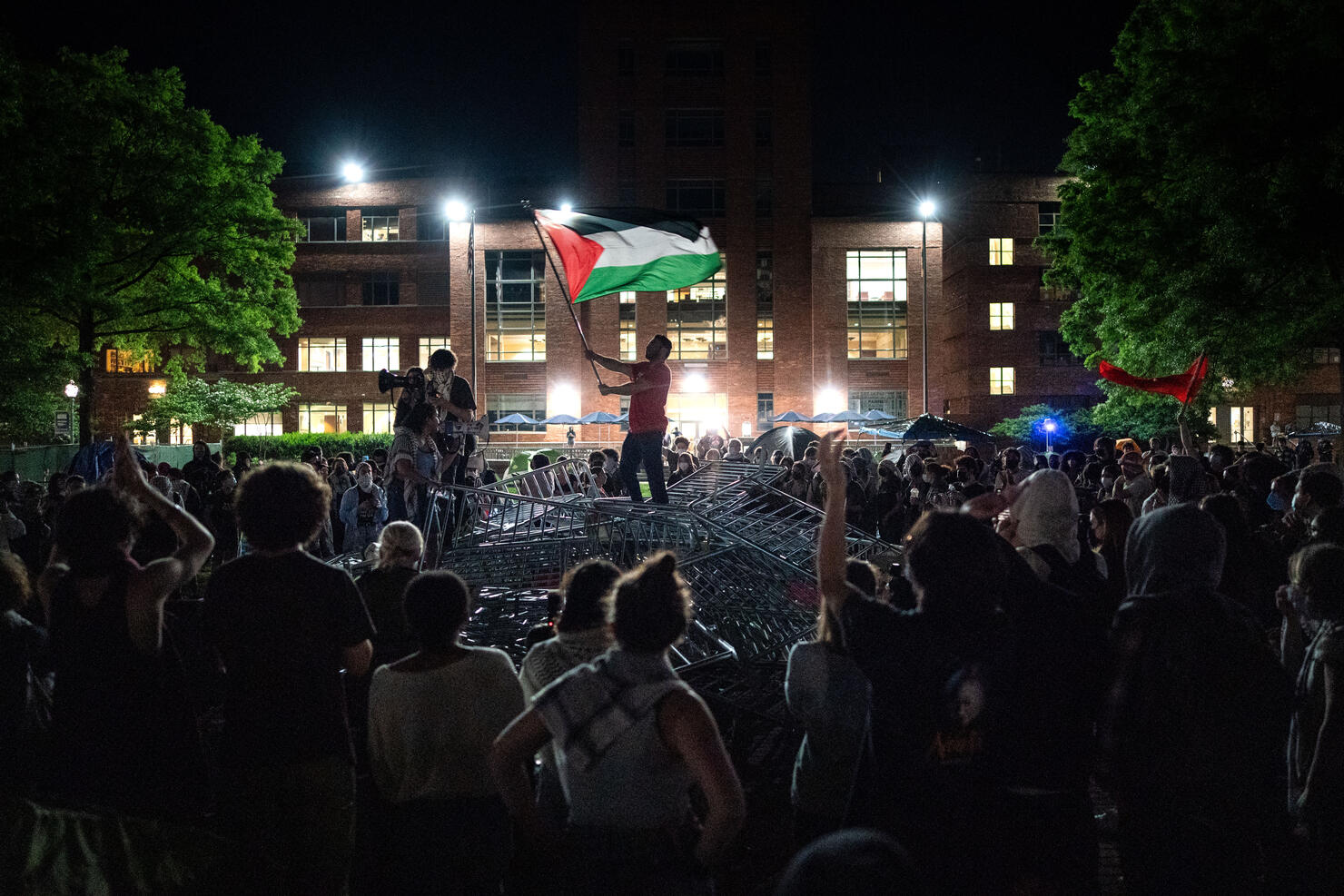 Student Protests Continue At George Washington University