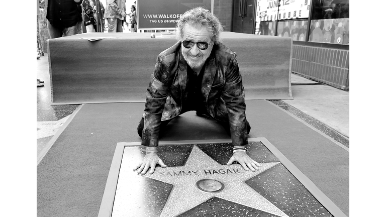 Sammy Hagar Honored With Star On The Hollywood Walk Of Fame