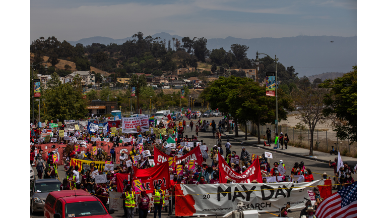 May Day Rallies Held In Cities Across The U.S.