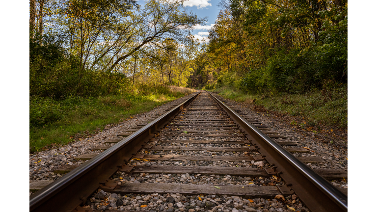 Railroad Tracks through Cuyahoga Valley