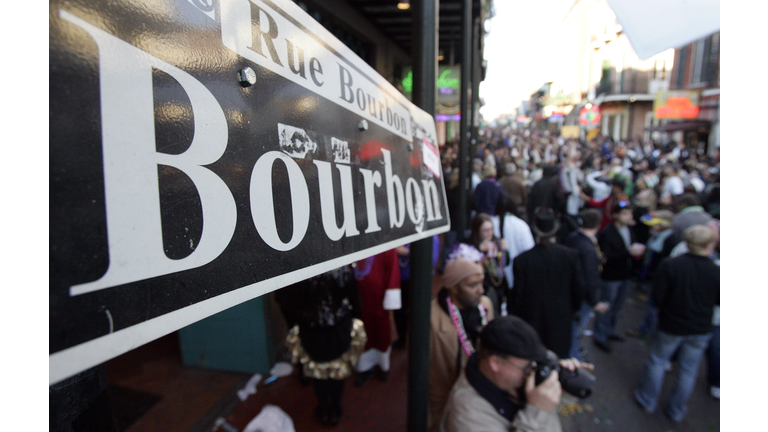 New Orleans Parties During Traditional Mardi Gras Celebration