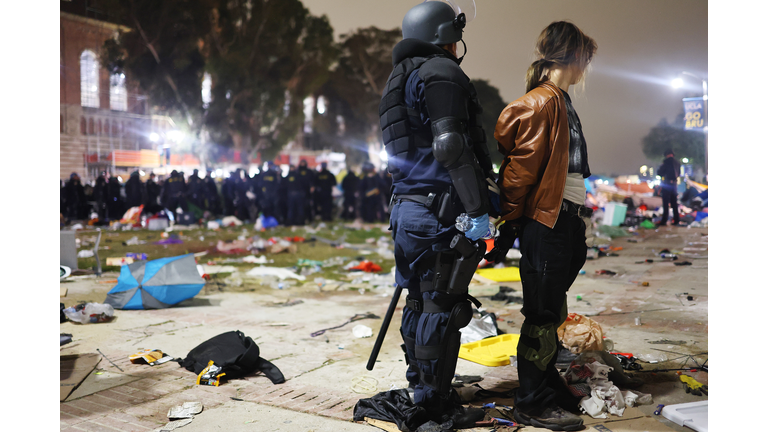 Police Clear Student Encampment on UCLA Campus