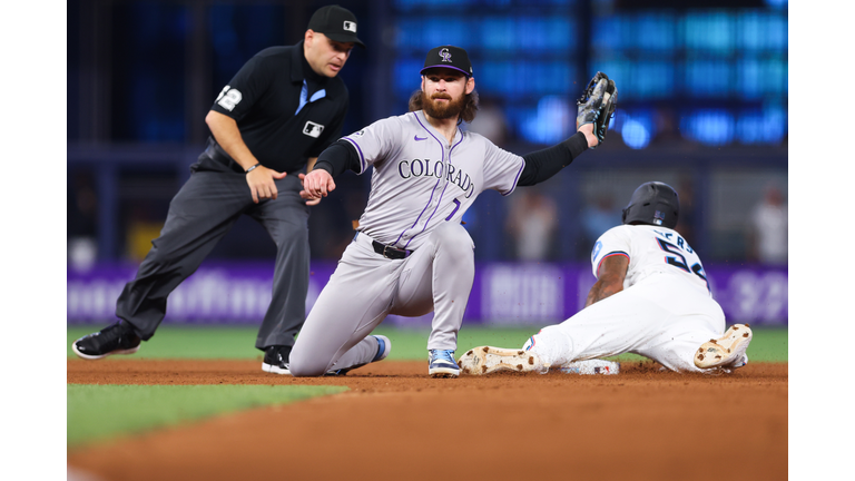 Colorado Rockies v Miami Marlins