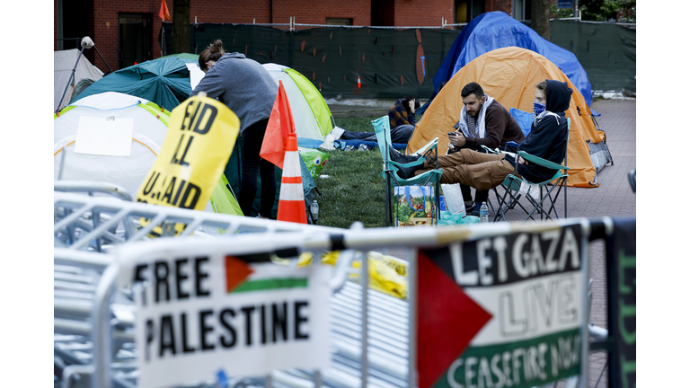 Student Protests Continue At George Washington University