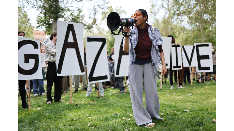 USC Students Hold Protest In Support Of Gaza