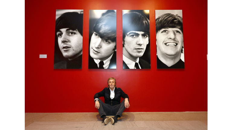 Sir Paul McCartney Visits Brooklyn Museum Exhibit, Paul McCartney Photographs 1963–64: Eyes of the Storm