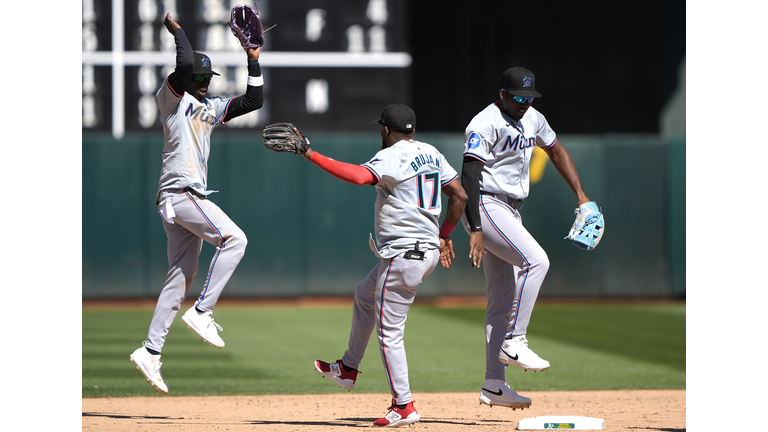 Miami Marlins v Oakland Athletics