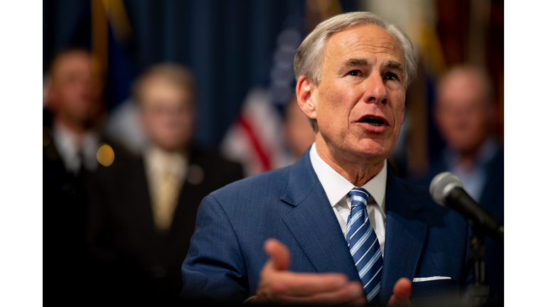 Texas Governor Abbott Holds Border Security Bill Signing At Texas Capitol