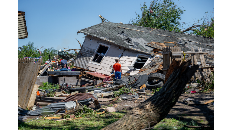 Oklahoma Town Of Barnsdall Hit By Deadly Tornado