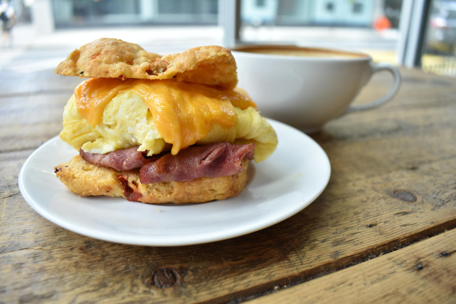 Biscuit Breakfast Sandwich