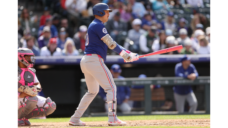 Texas Rangers v Colorado Rockies