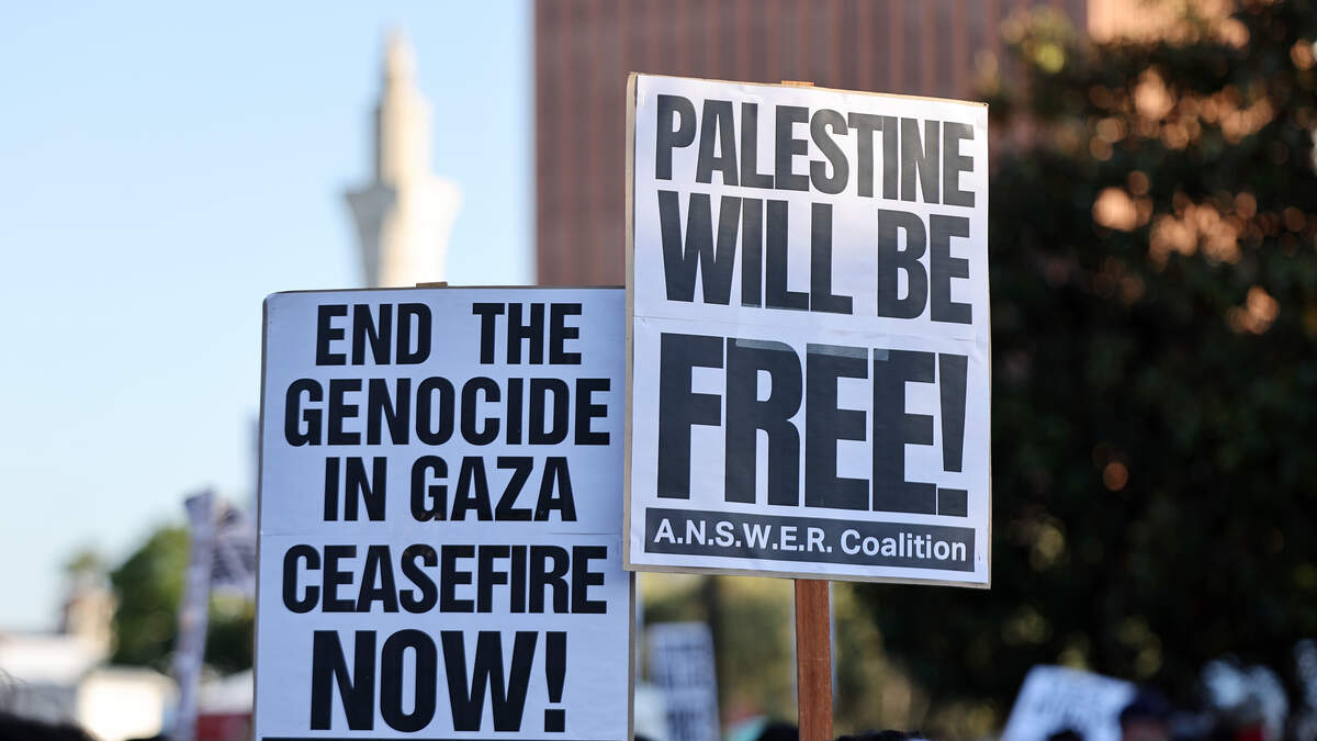 USC Campus Closes Due to Pro-Palestine Protest Outside Shrine | KFI AM